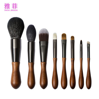 acheter 281A25408 8PCS Petit ensemble de pinceaux de maquillage mini-sélection de pinceaux de maquillage de voyage avec sac de maquillage fabrication en ligne