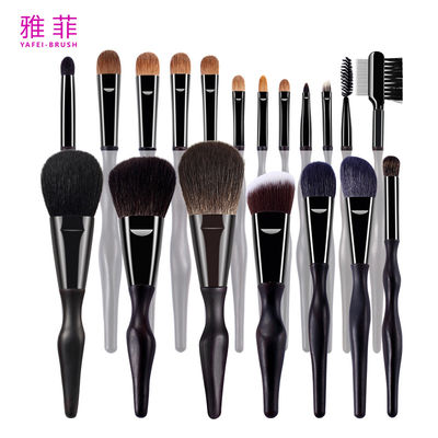 acheter 18 pièces de brosses de maquillage pour cheveux naturels fabrication en ligne