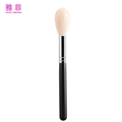 acheter Poignée en bois naturel poudre rouge brosse en forme de flamme artisanale fabrication en ligne
