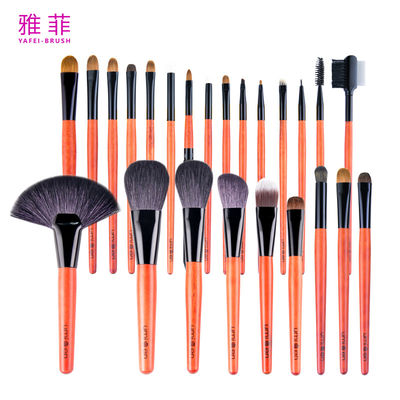 acheter 267A19824 OEM ODM usine 24 pièces de haute qualité maquillage pinceau ensemble avec porte-sac Contour poudre concealer Blush fabrication en ligne
