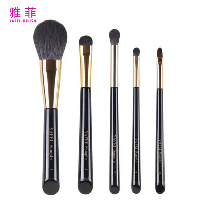 acheter 291A01205 Kit de 5 pinceaux de maquillage portables pour voyage, avec logo personnalisé, ensemble de pinceaux de maquillage fabrication en ligne