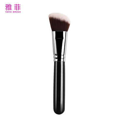 A12 Outils de beauté de marque privée Brosses de maquillage en fibres synthétiques simples pour le contour du visage