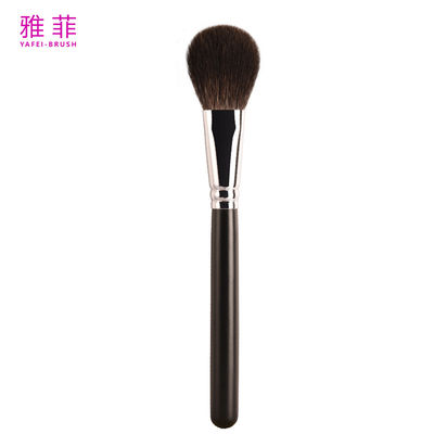 A25 Peignoirs de maquillage pour cheveux d'animaux d'écureuil gris dense Peignoirs en poudre de finition sans odeur