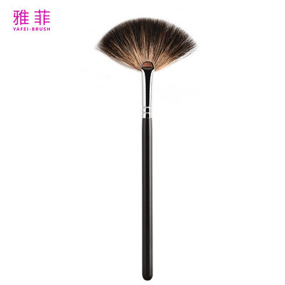 A58 OEM pinceau de maquillage en forme de ventilateur fixe pinceau de maquillage pour cheveux de chien