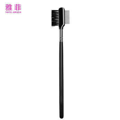 A80 Coiffure à cils en acier Coiffure à sourcils à double tête Coiffure à sourcils à double usage