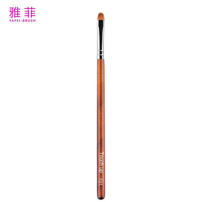 F21 Brossage à l'ombre d'œil unique Sable Hair Smudge Brush Wood Handle Personnaliser 100% vérifié