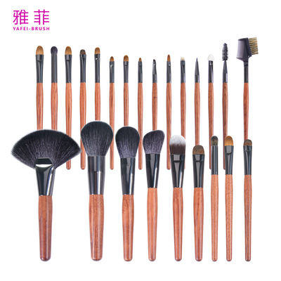 204A14024 24PCS Pinceau de maquillage professionnel OEM ODM avec usine de sac de maquillage