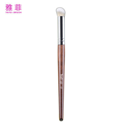 TOUCH UP 07 Pinceau à écran angulaire de marque privée OEM ODM Fabricant Pinceau de maquillage sans cruauté pour cheveux végétaliens denses