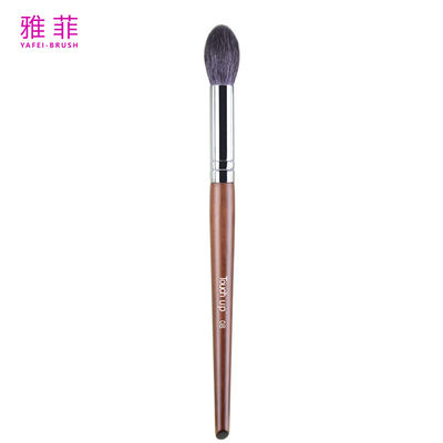 TOUCH UP 08 Logo personnalisé privé Brossage d'ombre nasale rouge Dense poil de chèvre fin Brossage de maquillage professionnel