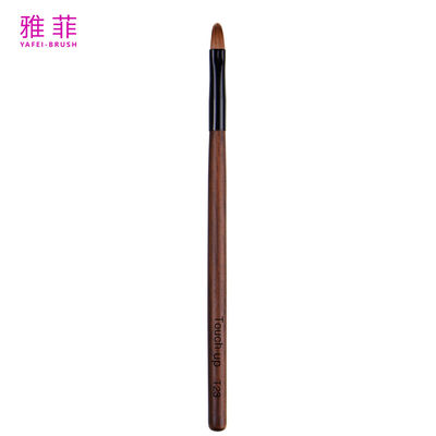 T23 OEM ODM Kolinsky Sable cheveux poignée en bois Étiquette privée Détail de la lèvre unique Brosses de maquillage de mode